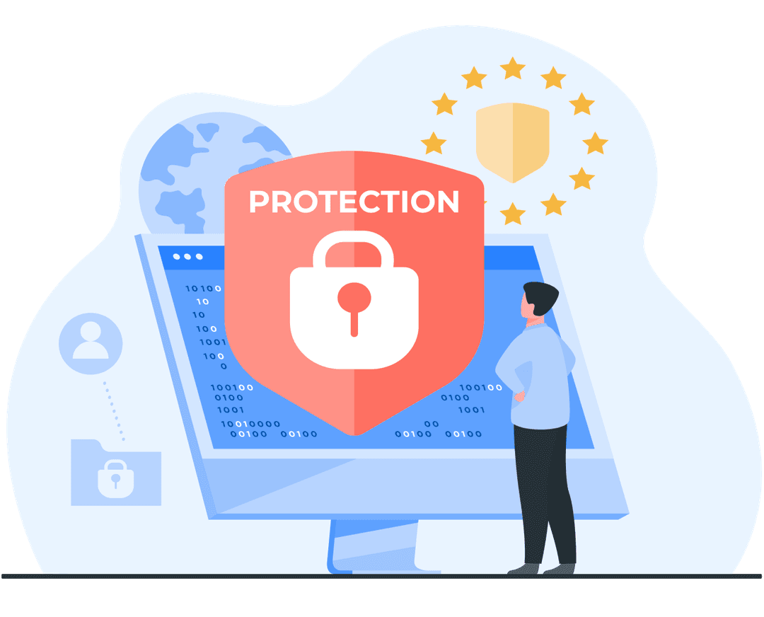 Data Protection Illustration